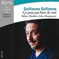 Balzac, Flaubert, Zola, Maupassant lus et commentés par Guillaume Gallienne (Ça peut pas faire de mal 3)  width=